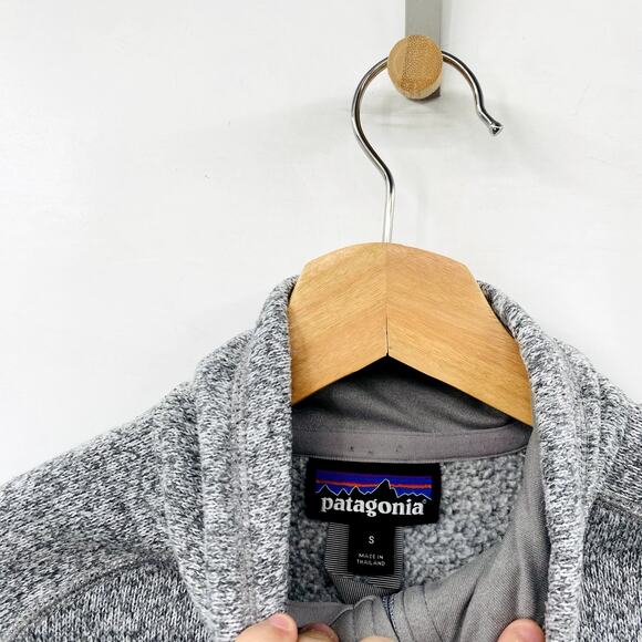 Patagonia gray Quarter Zip Better Sweater Fleece - Picture 3 of 5